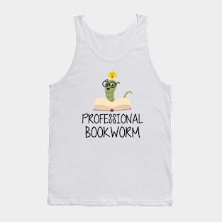 Professional Bookworm Tank Top